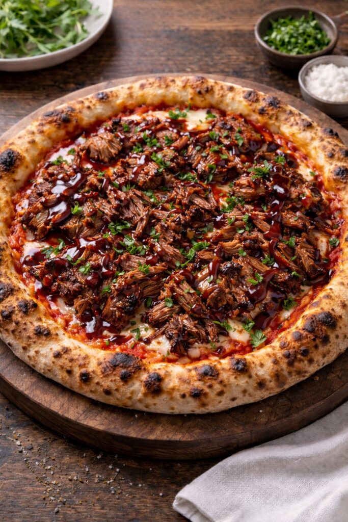 Beef Ribs Pizza