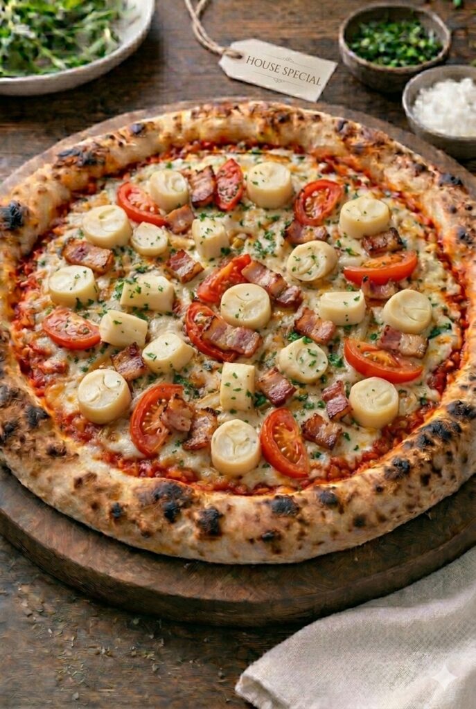 House Special pizza