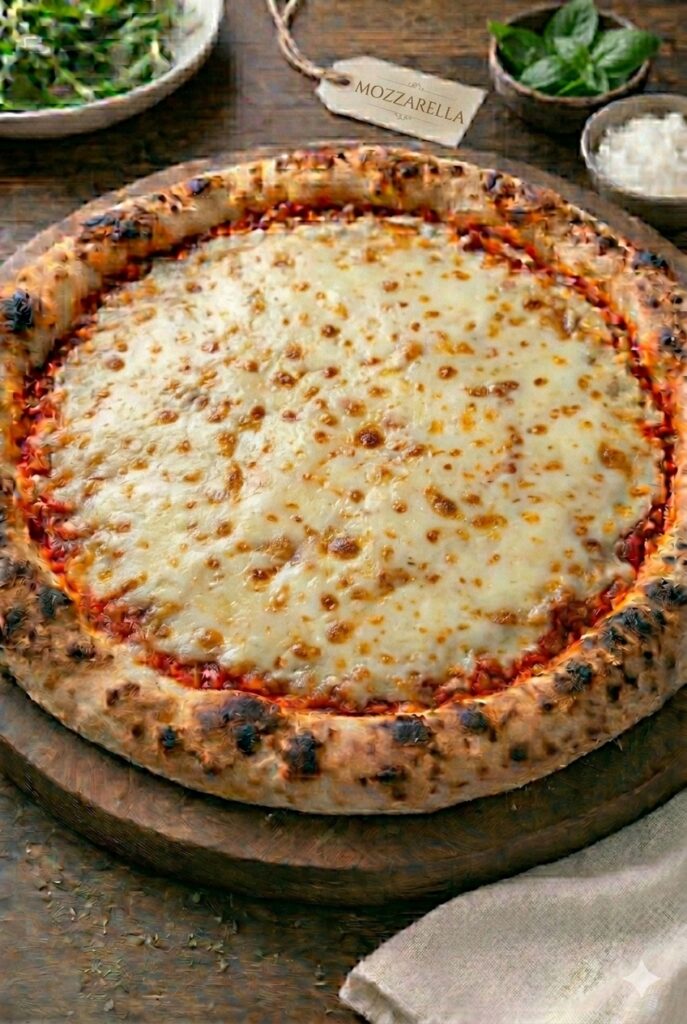 Mozzarella pizza