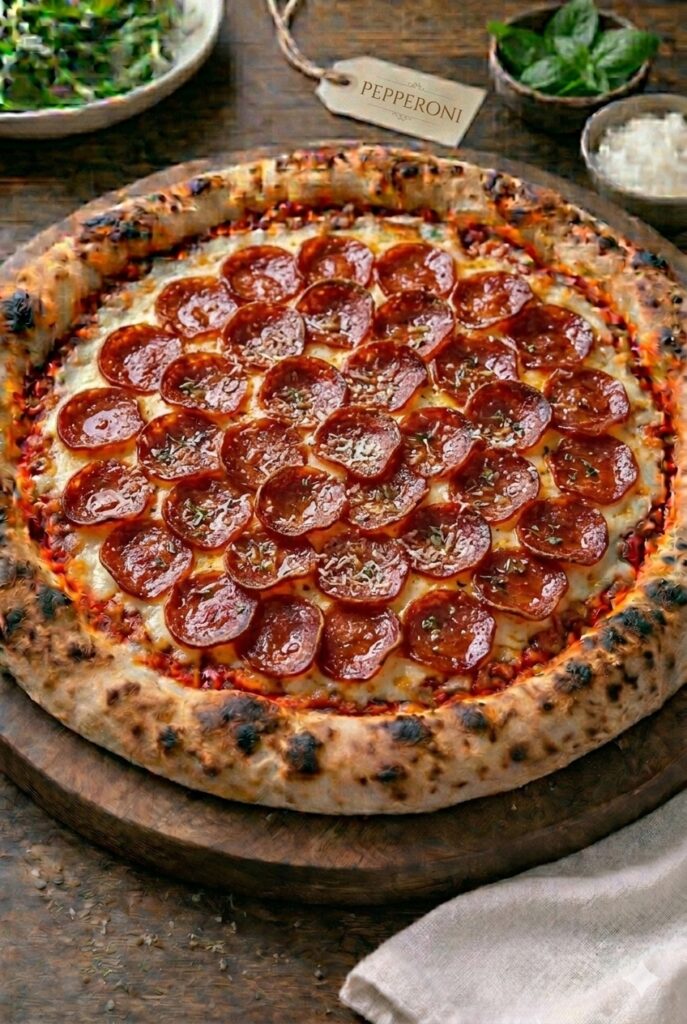 Pepperoni pizza